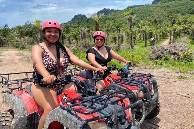 ATV Adventure in Krabi Thailand - The jungle route around Ao Nam Mao: where the fun lives