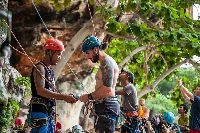 Beginner's Half-Day Rock Climbing Tours at Railay Beach Krabi - Transfers and timing: the boat ride is part of the point