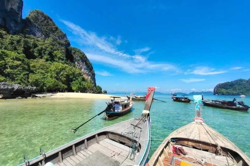 From Ao Nang Hong Island Longtail Cruise with Sunset Dinner - Sunset BBQ on Pakbia Island: when the tour slows down