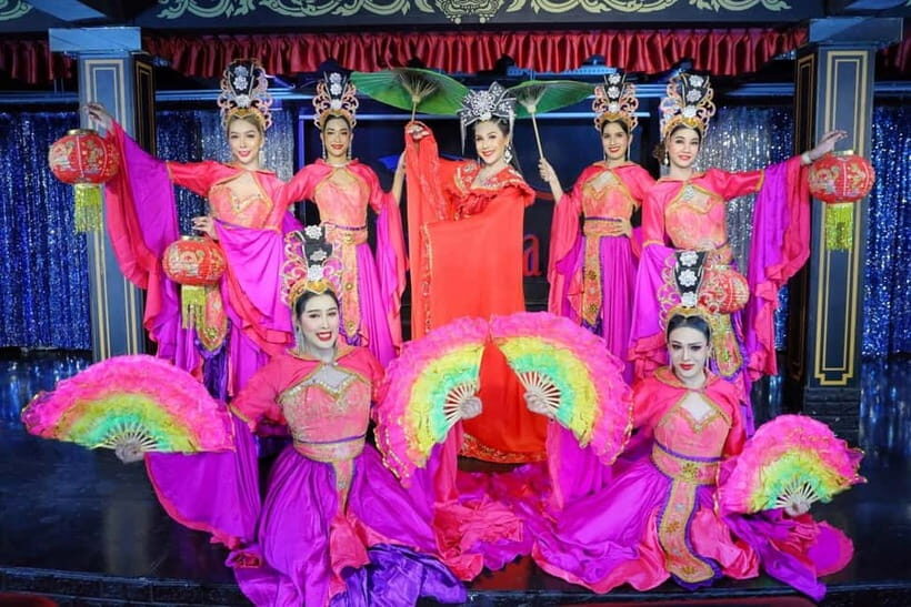 From Krabi: Blue Dragon Cabaret Ticket Dazzling Night - Getting to the show: meeting point and timing that keeps you stress-free