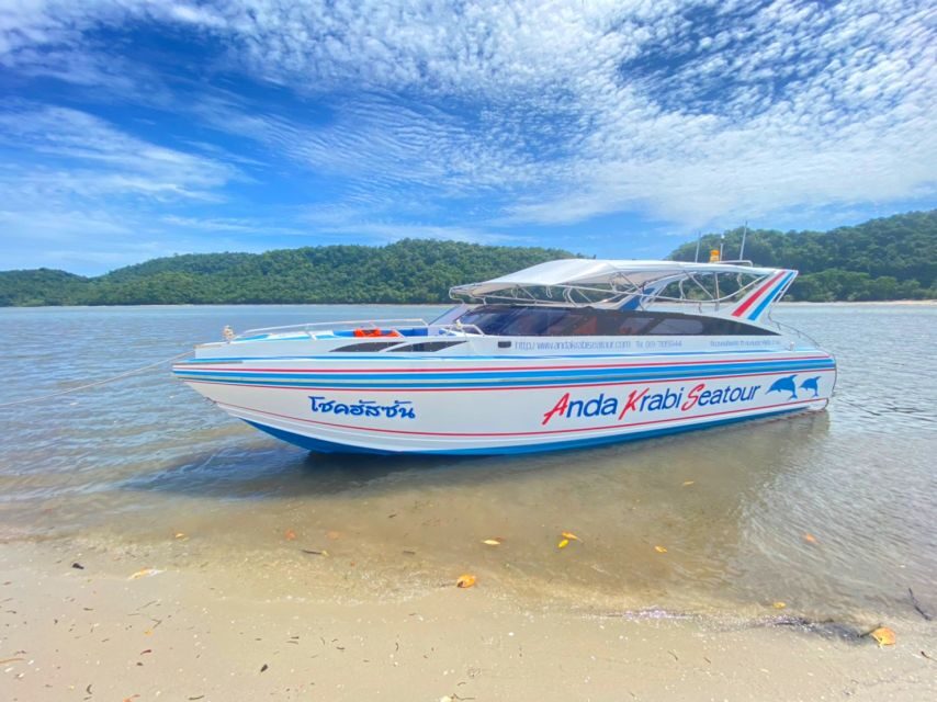 From Krabi: Phi Phi Island Full-Day Private Speed Boat Tour - Pileh Lagoon: emerald color, photos worth the pause, and swim time