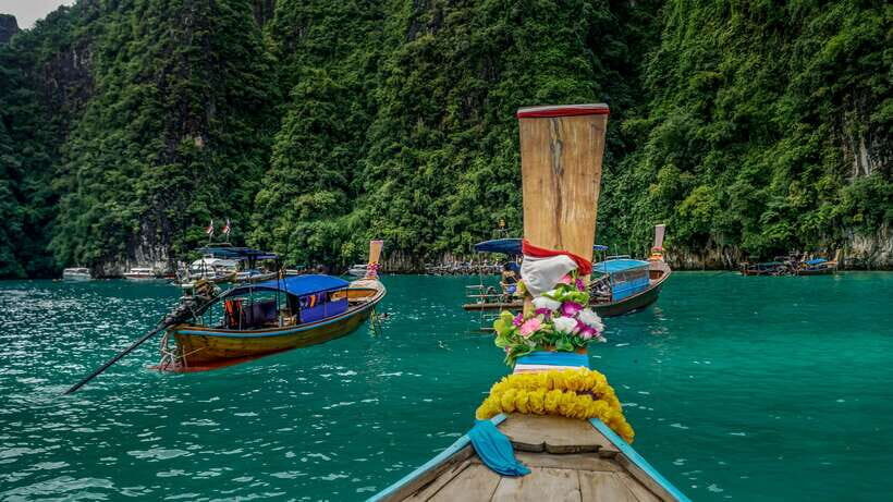 From Phi Phi: Half Day Longtail Boat Tour to Maya Bay - Monkey Beach and Viking Cave: Quick Stops for Big Impressions