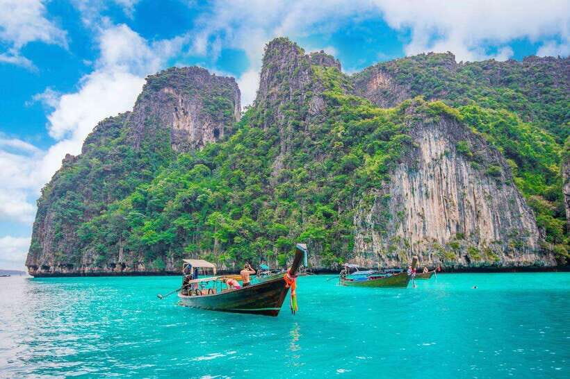 From Phi Phi islands: Phi Phi, Maya Area by longtail Boat - Key highlights to expect on this Phi Phi longtail boat