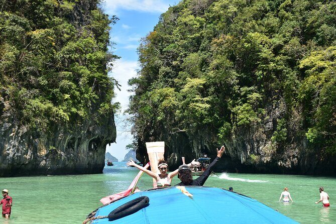 Hong Island Snorkeling Tour by Longtail Boat from Krabi with 360° Viewpoint - Hong Island and Hong Lagoon: mangroves, rocks, and the jump-in payoff