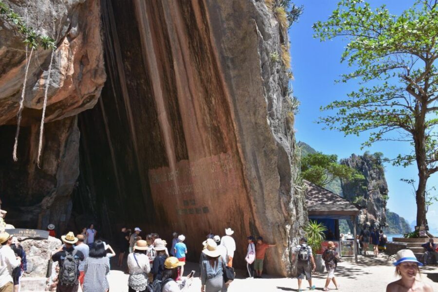 James Bond Island: Sightseeing Tour by Longtail Boat & Kayak - Wat Suwan Kuha (Monkey Cave) and Raman Waterfall: culture plus a nature reset