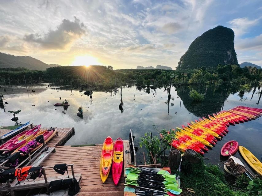 Kayaking klongroot and atv adventure - Swimming with fish: the spring water fish spa moment