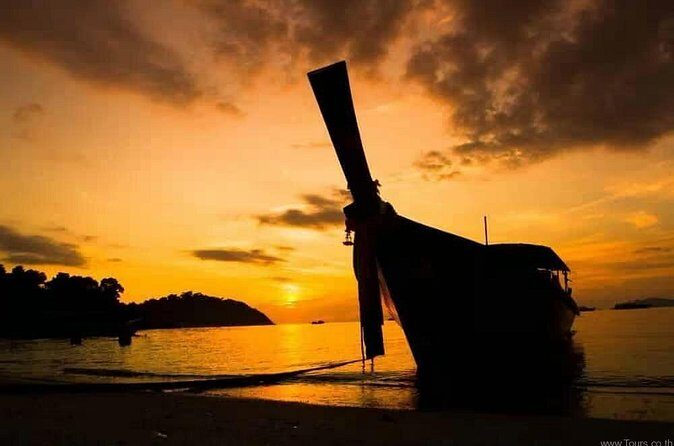 Krabi 7 Islands by Longtail Boat Sunset Dinner - Stop 3: Poda Island—white sand plus swim time