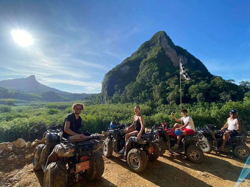 Krabi ATV Extreme Experience with Transfer and Adventure - Jungle Paths to Rocky Slopes: What the Riding Feels Like