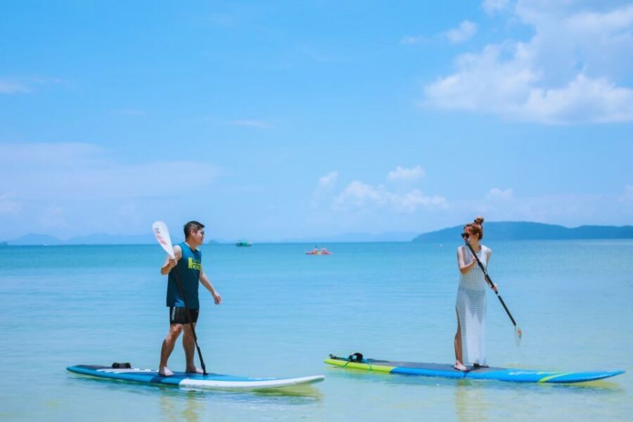 Krabi: Stand Up Paddle Board Rental Ao Nang Beach - Key highlights at Ao Nang Beach SUP rental