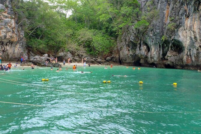 One-Day Tour at Hong Islands by Speedboat from Krabi - Pak Bia Island: beach time plus snorkel opportunities in calmer bays