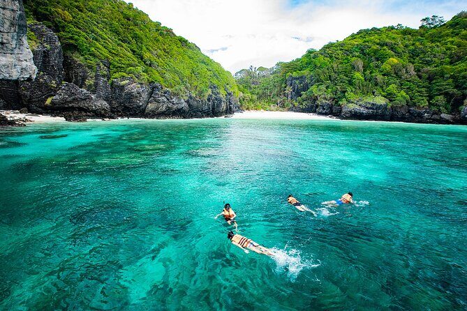Sea Breeze Calm You On Phi Phi Islands Tour From Krabi - Loh Samah Bay snorkeling: colorful fish and coral reefs