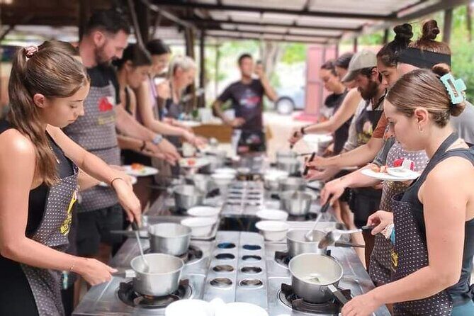 Traditional Thai Cooking Class with Smart Cook - Inside the clean open-air kitchen: how Thai technique is taught